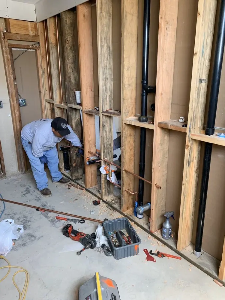 Commercial rough-in plumbing for Water Heater Replacement in Boerne